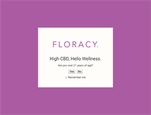 Tablet Screenshot of floracy.com